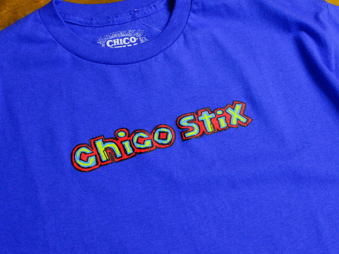 Chico Stix 90's T-Shirt - Royal Blue