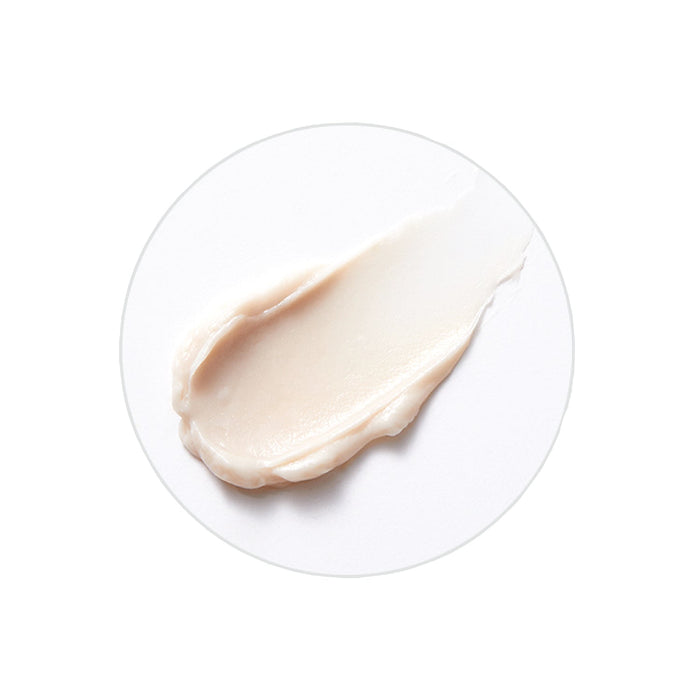 Sosaeng eye cream texture against a white background.