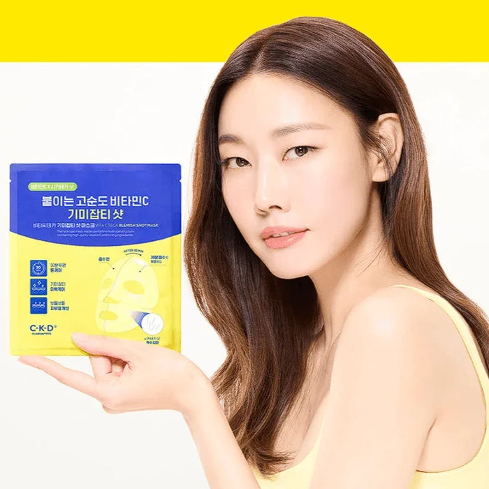 [CKD] Vita C Teca Blemish Shot Mask 34g*5EA - Ballagrio