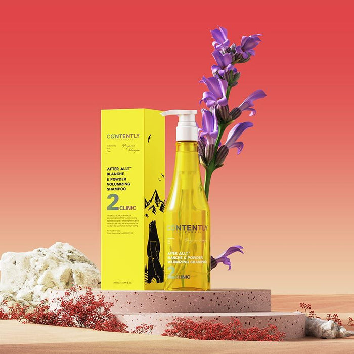 [CONTENTLY] After All Blanche & Powder Volumizing Shampoo 500ml - Ballagrio