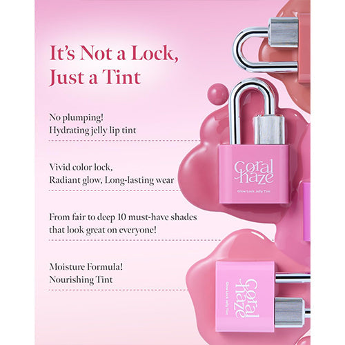 Coralhaze Glow Lock Jelly Tint 110