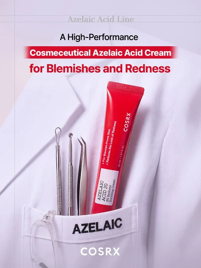 Cosrx Azelaic Acid 20 B5 Redness Soothing Cream 30Ml