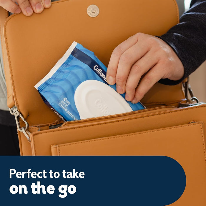 Cottonelle Freshcare Flushable Wipes, Scented