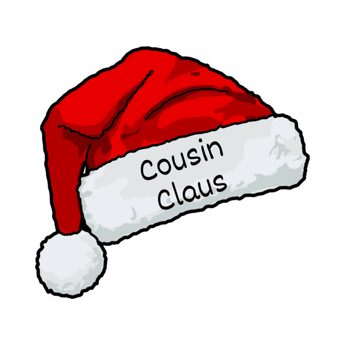 Cousin Claus: The Coolest Santa in Town 🎅- Unisex Softstyle T-shirt - Whippie's