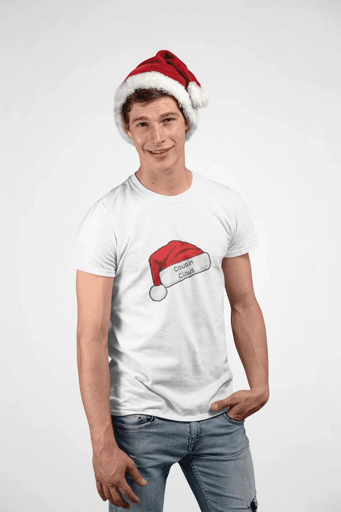 Cousin Claus: The Coolest Santa in Town 🎅- Unisex Softstyle T-shirt - Whippie's