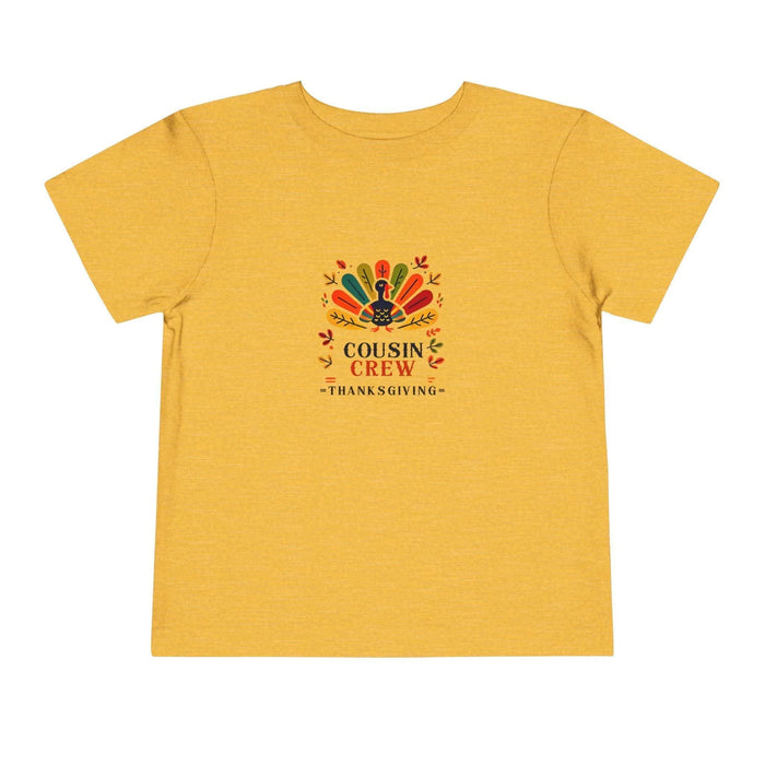 Cousin Crew Thanksgiving - Toddler Short Sleeve Tee - Whippie's