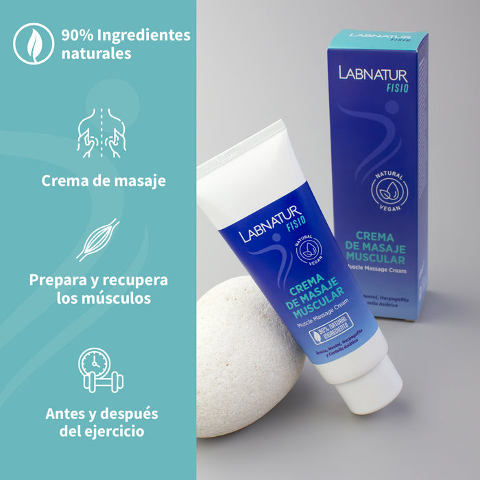 Crema de Masaje Muscular 125ml Labnatur Fisio