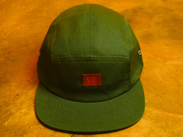 Crew 5 Panel Cap  - Army