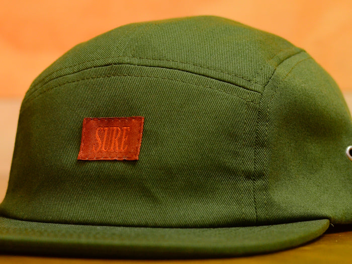 Crew 5 Panel Cap  - Army