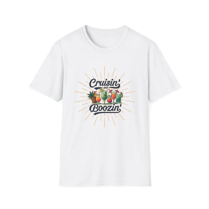 Cruisin' and Boozin Unisex Tee 🛳️🍹 - Whippie's