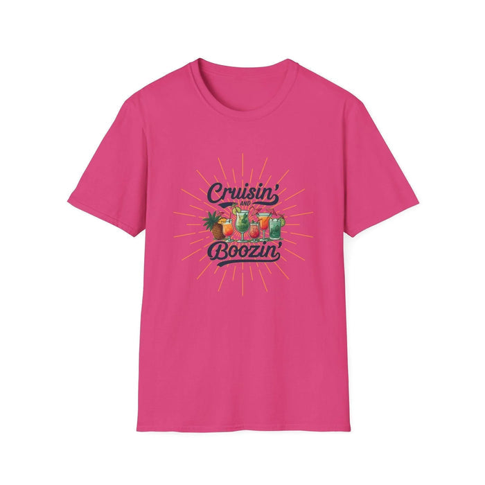 Cruisin' and Boozin Unisex Tee 🛳️🍹 - Whippie's