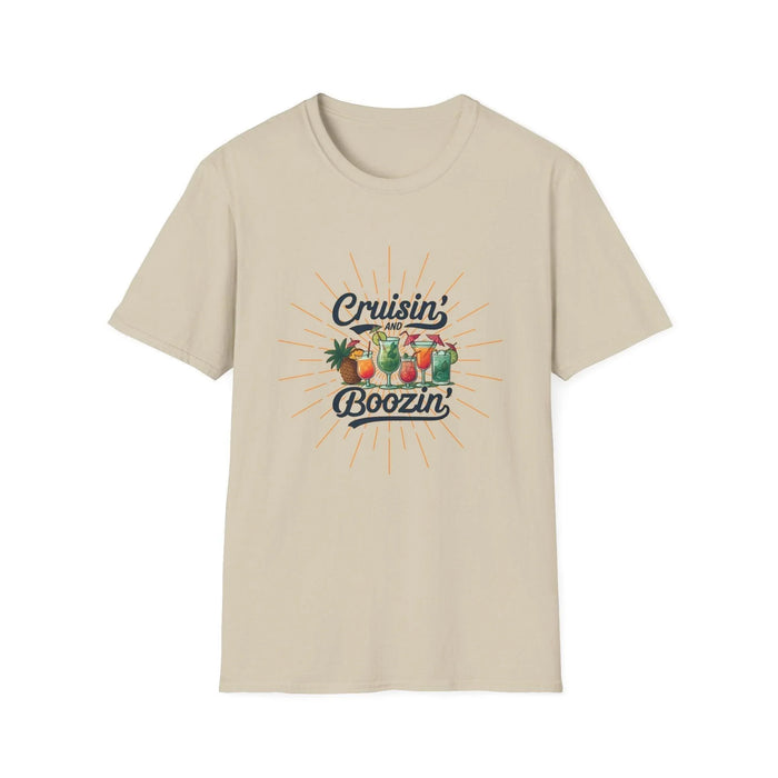 Cruisin' and Boozin Unisex Tee 🛳️🍹 - Whippie's