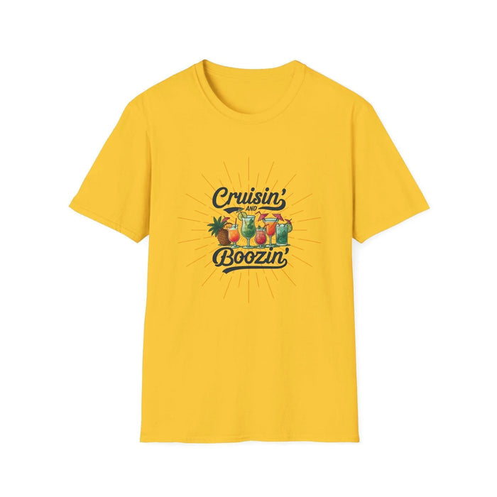 Cruisin' and Boozin Unisex Tee 🛳️🍹 - Whippie's