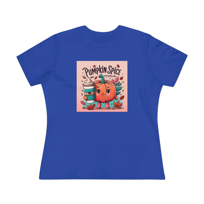 Cute Pumpkin Tee: Pumpkin Spice and Everything Nice