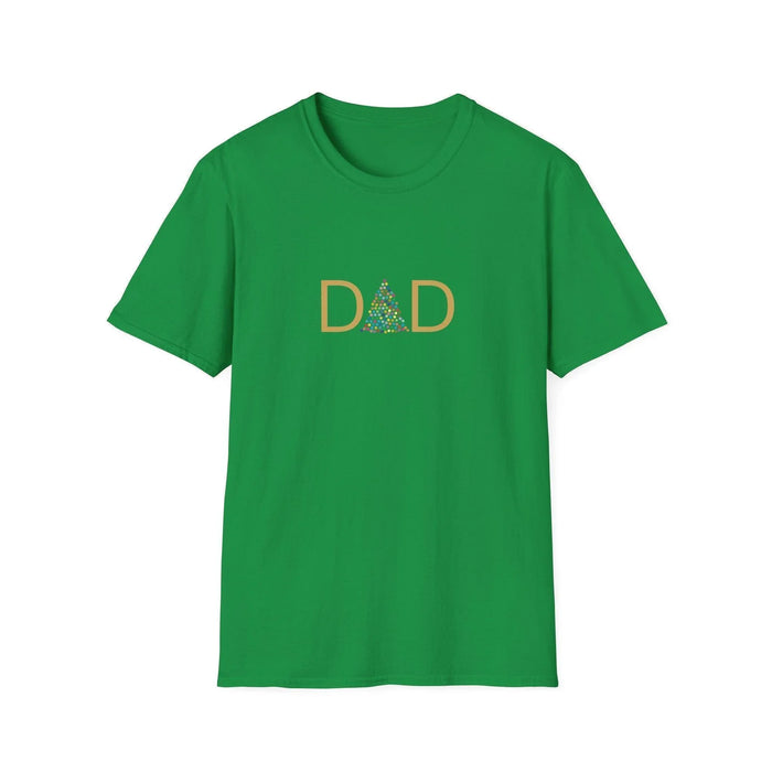 DAD 🎄 - Golden Christmas Dad! ✨🎁- Mens Softstyle T-shirt - Whippie's