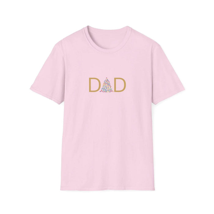 DAD 🎄 - Golden Christmas Dad! ✨🎁- Mens Softstyle T-shirt - Whippie's