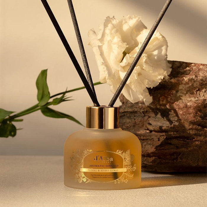 [d'Alba] Aromatic Diffuser Floral & Musky Citrus 100ml - Ballagrio