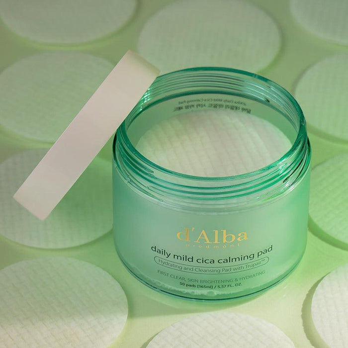[d'Alba] Daliy Mild Cica Calming Pad 165ml 50EA - Ballagrio