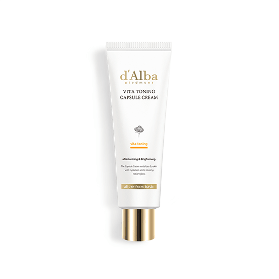 [d'Alba] Vita Toning Capsule Cream (2 Types) 55ml - Ballagrio