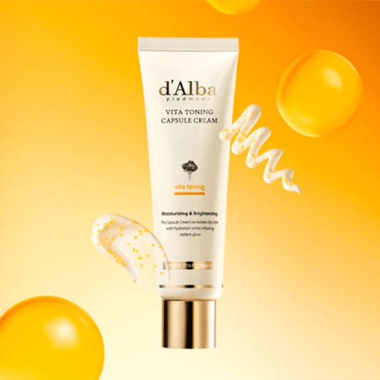 [d'Alba] Vita Toning Capsule Cream (2 Types) 55ml - Ballagrio