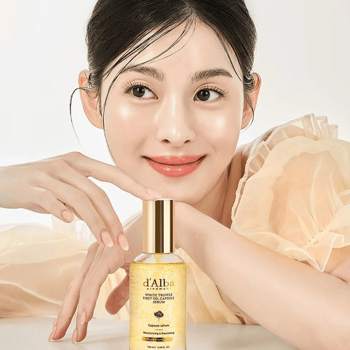 [d'Alba] White Truffle First Oil Capsule Serum 100ml - Ballagrio