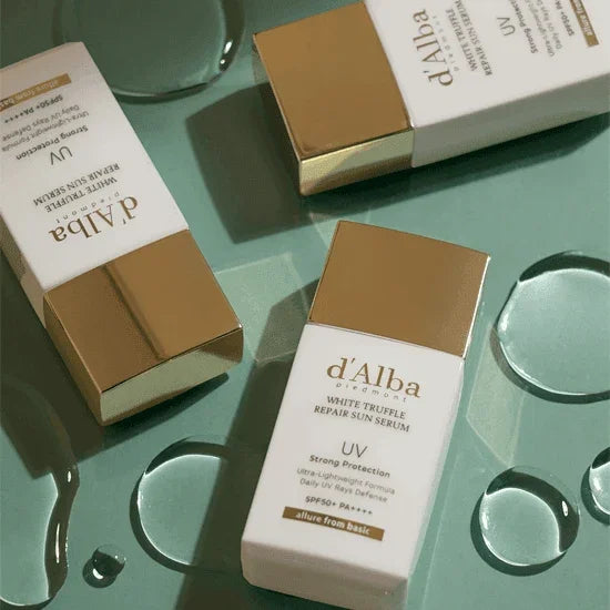 [d'Alba] White Truffle Repair Sun Serum SPF 50+ PA++++ 35ml - Ballagrio
