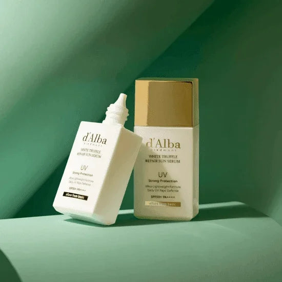 [d'Alba] White Truffle Repair Sun Serum SPF 50+ PA++++ 35ml - Ballagrio