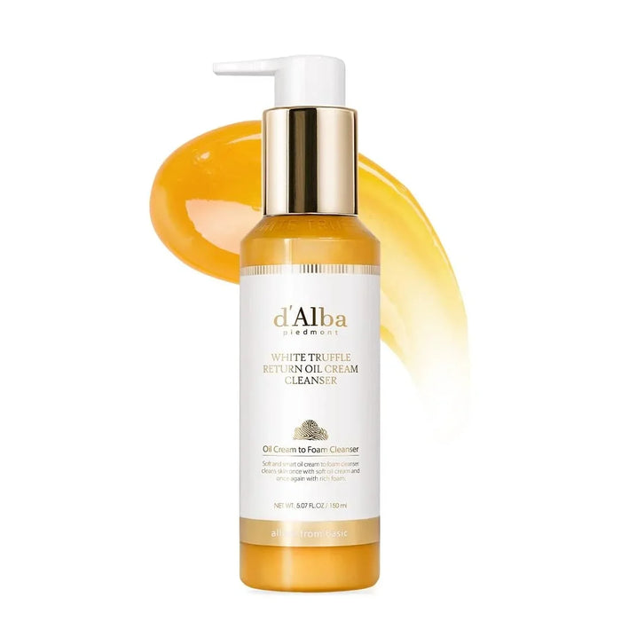[d'Alba] White Truffle Return Oil Cream Cleanser 150ml - Ballagrio