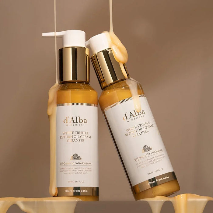 [d'Alba] White Truffle Return Oil Cream Cleanser 150ml - Ballagrio