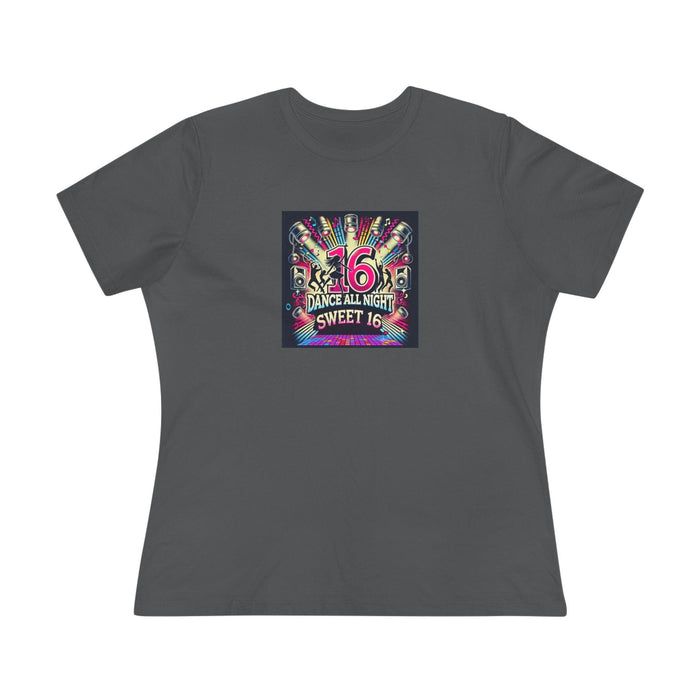 Dance All Night Sweet Sixteen - Party Time! 🎉 - Women's Softstyle Tee - Whippie's