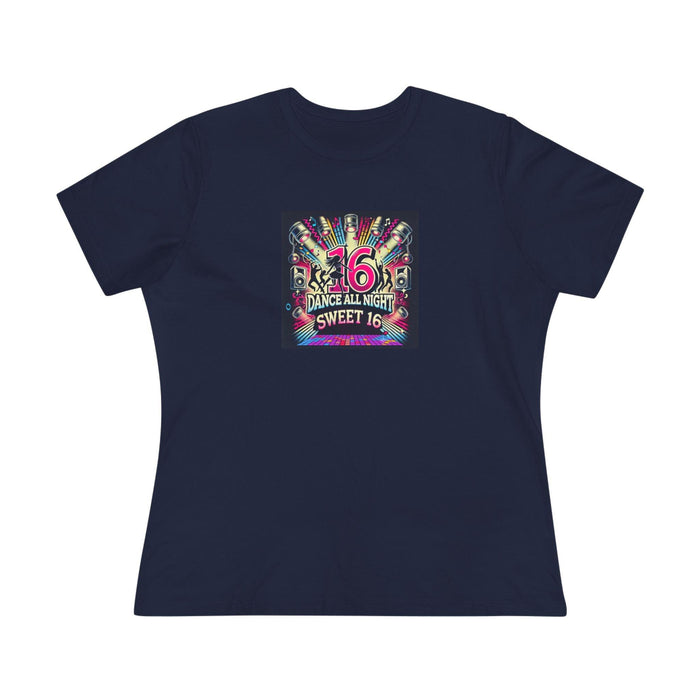 Dance All Night Sweet Sixteen - Party Time! 🎉 - Women's Softstyle Tee - Whippie's