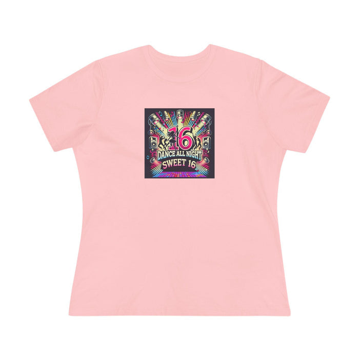 Dance All Night Sweet Sixteen - Party Time! 🎉 - Women's Softstyle Tee - Whippie's
