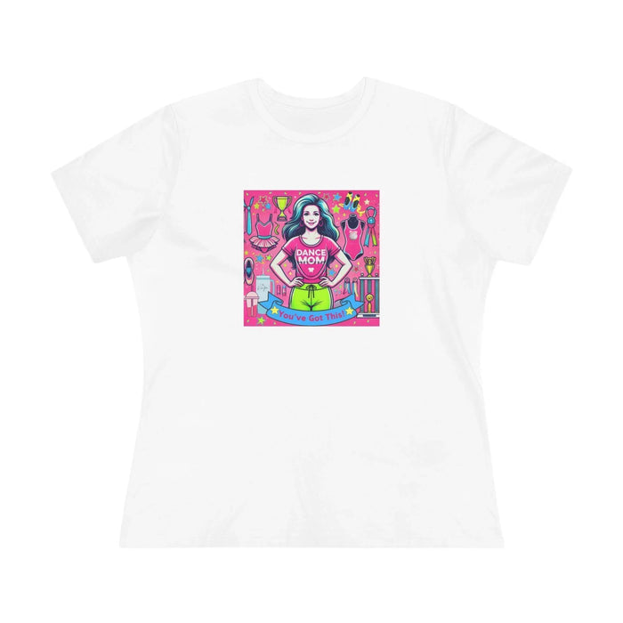 Dance Mom Magic (Brunette Mom) - A Colorful Celebration 🌈 - Women's Softstyle Tee - Whippie's