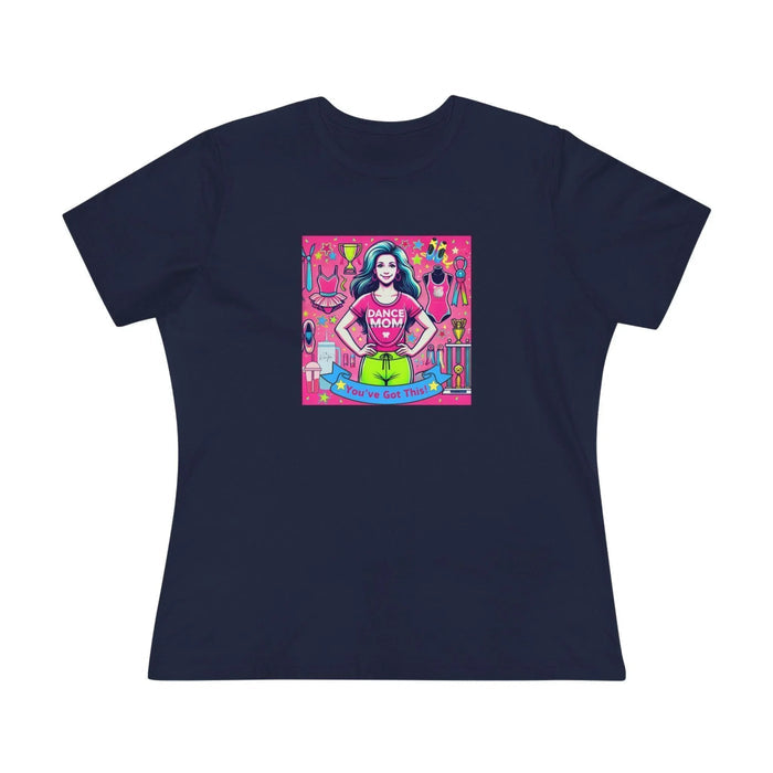 Dance Mom Magic (Brunette Mom) - A Colorful Celebration 🌈 - Women's Softstyle Tee - Whippie's