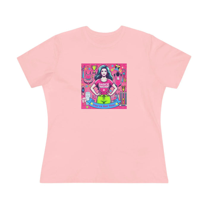 Dance Mom Magic (Brunette Mom) - A Colorful Celebration 🌈 - Women's Softstyle Tee - Whippie's