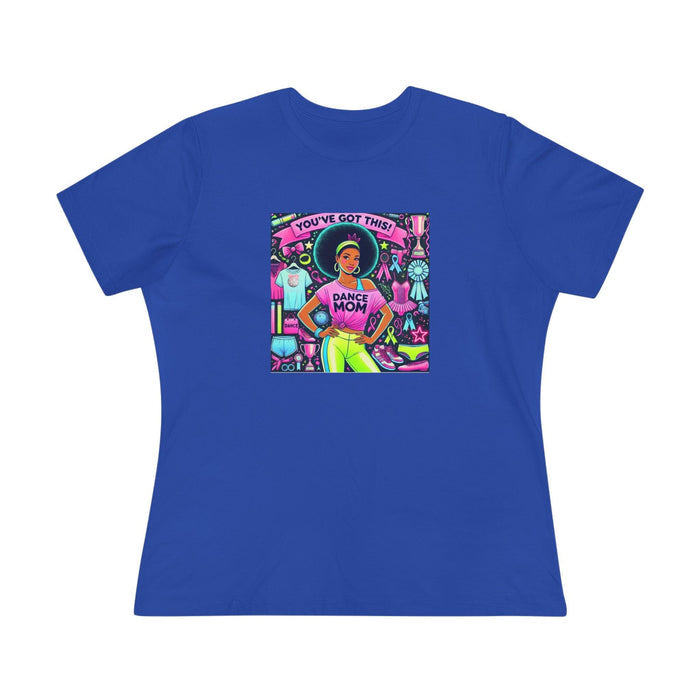Dance Mom Magic (Young Black Mom) - A Colorful Celebration 🌈 - Women's Softstyle Tee - Whippie's