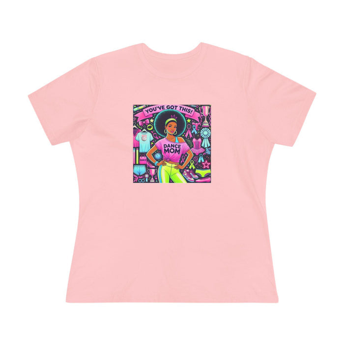 Dance Mom Magic (Young Black Mom) - A Colorful Celebration 🌈 - Women's Softstyle Tee - Whippie's