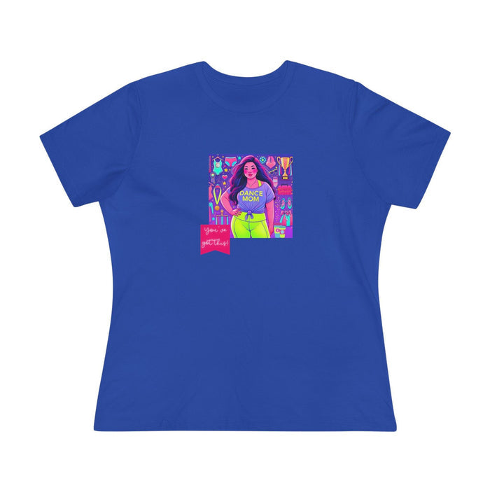 Dance Mom: You've Got This - Asian Mom (Curvy) - Women's Softstyle Tee Celebrate Your Inner Dance Mom! - Whippie's