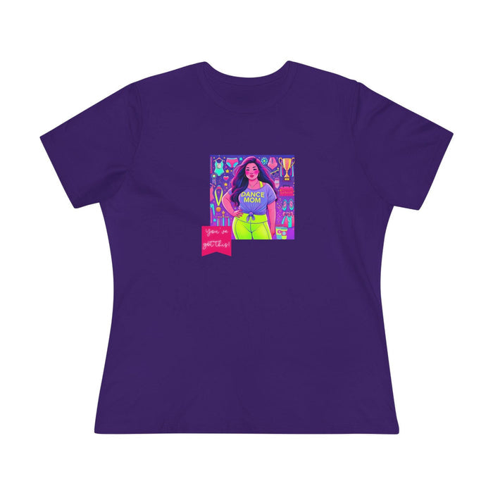 Dance Mom: You've Got This - Asian Mom (Curvy) - Women's Softstyle Tee Celebrate Your Inner Dance Mom! - Whippie's