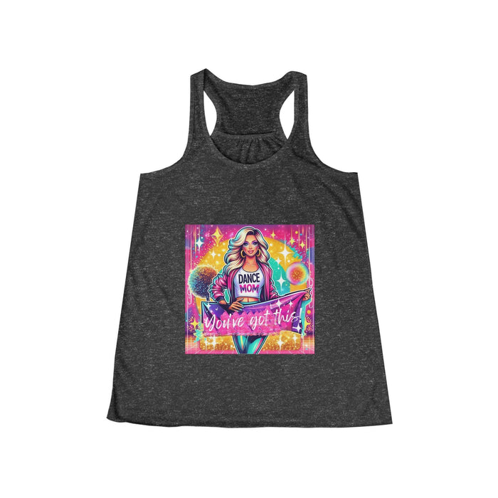 Dance Mom: You've Got This - Blonde Mom - Women's Flowy Racerback Tank - Whippie's