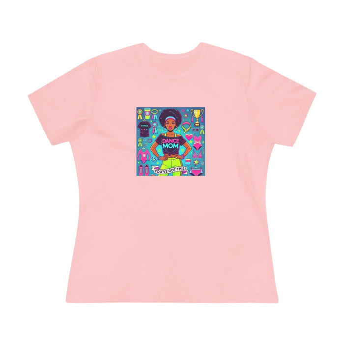 Dance Mom: You've Got This - Darker Skin Tone Mom - Short Hair - Women's Softstyle Tee - Whippie's