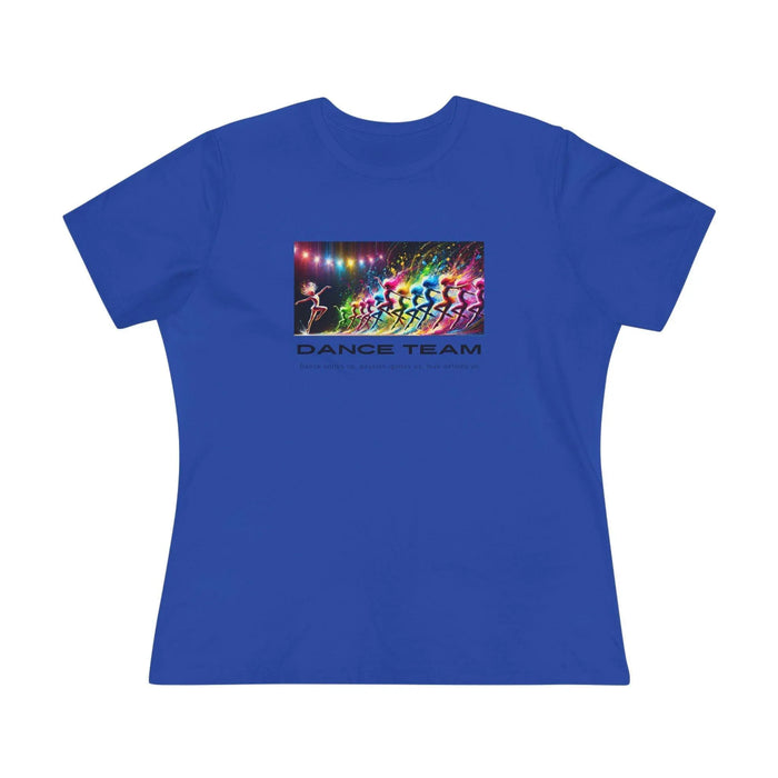 Dance Team: Dance unites us, passion ignites us, love defines us! 💃‍♀️ Women's Softstyle Tee 🎨 - Whippie's