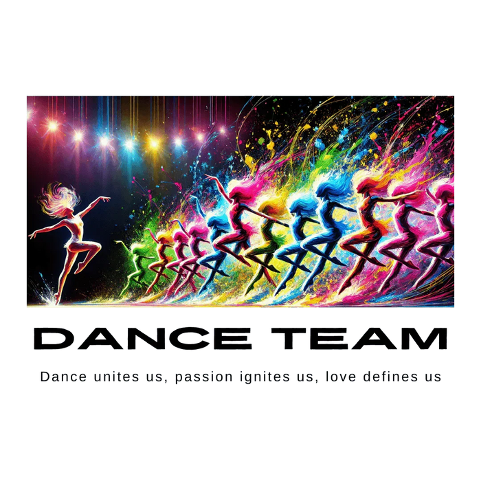 Dance Team: Dance unites us, passion ignites us, love defines us! 💃‍♀️ Women's Softstyle Tee 🎨 - Whippie's
