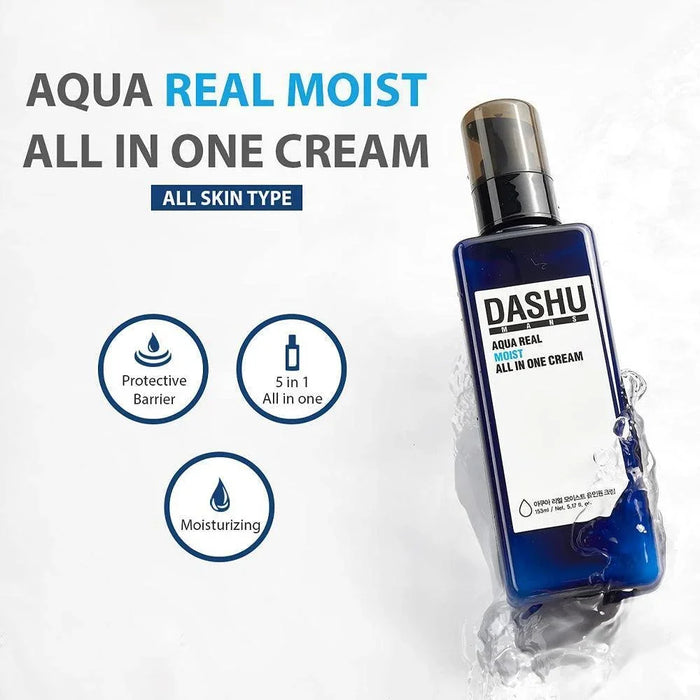 [DASHU] Men's Aqua Real Moist All In One Cream 153ml - Ballagrio