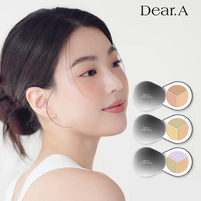 [Dear.A] Perfect Cover Concealer Palette (3 Colors) 1.3g*3EA - Ballagrio