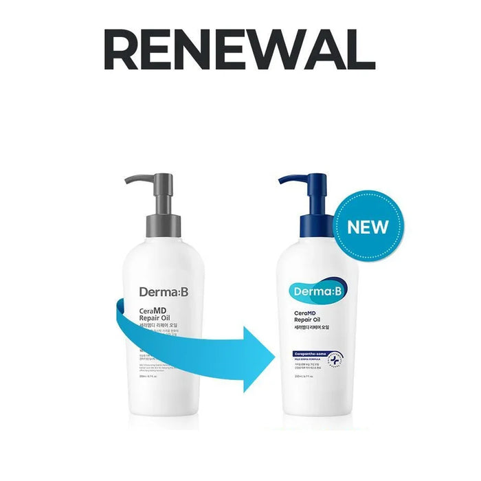 [Derma B] CeraMD Repair Oil 200ml - Ballagrio