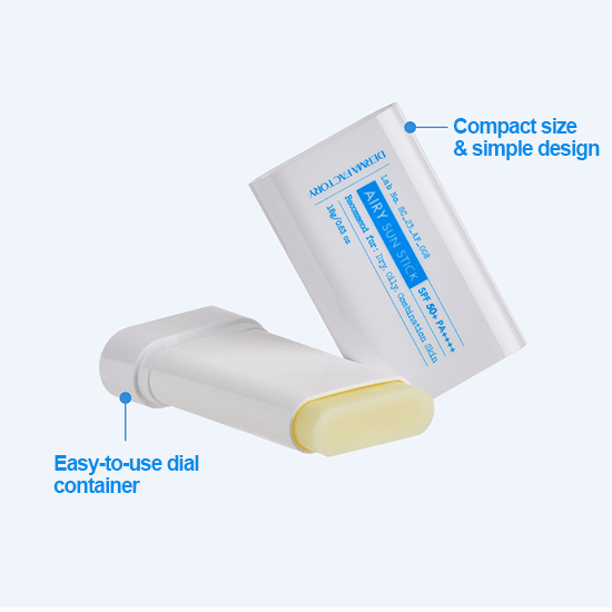 [DERMA FACTORY] Airy Sun Stick SPF 50+ PA++++ 18g - Ballagrio
