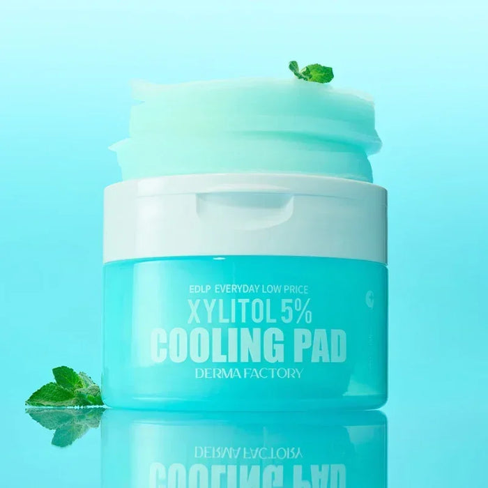 [DERMA FACTORY] EDLP Xylitol 5% Cooling Pad 210ml 70EA - Ballagrio