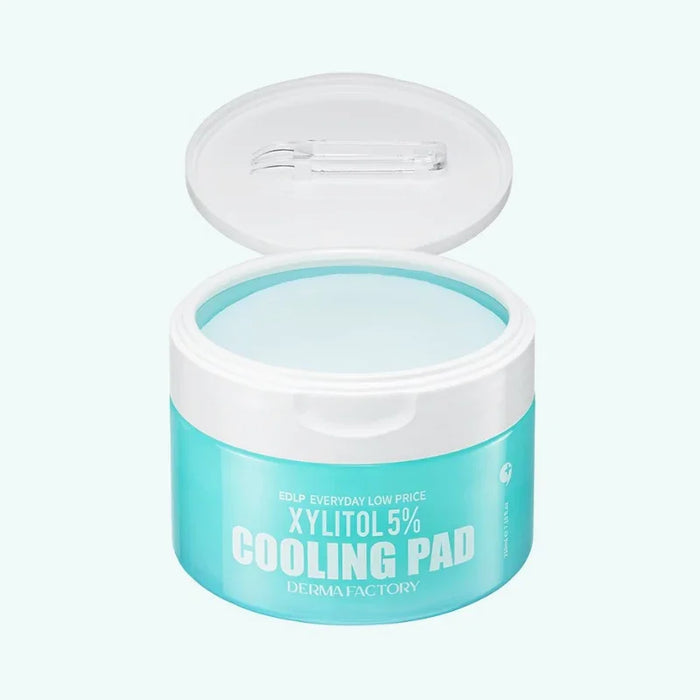 [DERMA FACTORY] EDLP Xylitol 5% Cooling Pad 210ml 70EA - Ballagrio