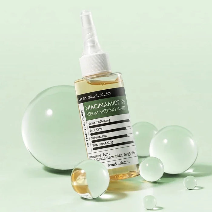 [DERMA FACTORY] Niacinamide 5% Sebum Melting Water 80ml